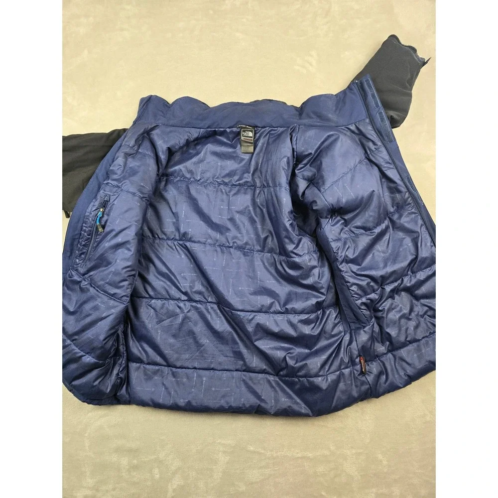 The North Face Summit Series‎ Jacket Mens M Blue Black HyVent Alpha Coat *Read